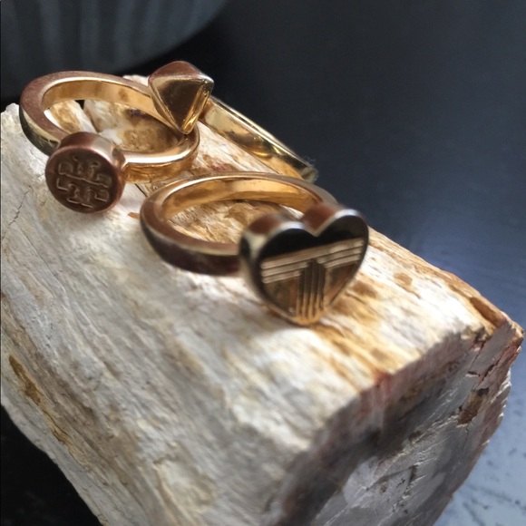 JEWELRY ▪️TORY BURCH <3 stackable rings > - Picture 7 of 17